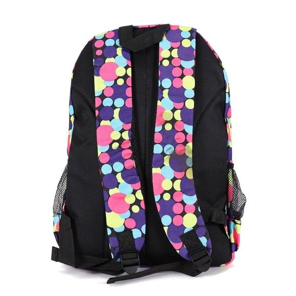 Bubble Gum Balls/ Polka Dot Pattern Backpack- NWT - Picture 2 of 5